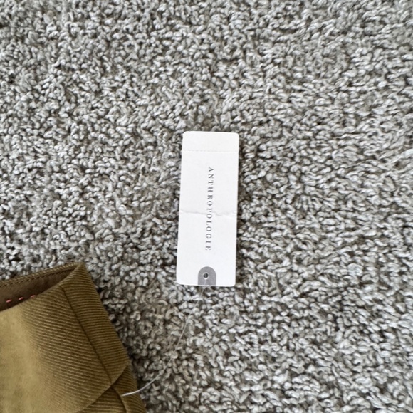 NWT Anthropologie Essential Slim Knit Cargo Pant Size 2 - COLOR : MOSS - Picture 9 of 10